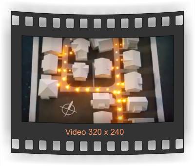 Dieses Video zeigt die Stromverteilung im Modell Fertighauswelt Wuppertal. In dieser Siedlung haben alle Häuser eine PV-Anlage. Der darin produzierte Strom wird von allen Häusern erst in einen Zwischenspeicher geladen (Schalter ganz links). Im Modell fehlt der Speicher noch...Von dort gelangt der Strom dann je nach Bedarf zu den einzelnen Häusern (2.ter Schalter von links). Auch der direkte Austausch von Strom zwischen Häusern ist möglich (3.ter Schalter von links). Und die direkten Entnahme von Strom eines Hauses aus dem Speicher (rechter Schalter). Mit Lauflichtern ist der Stromfluss gut und verständlich darstellbar. Dieses Modell leistet sicherlich gute Dienste bei der Erklärung des Energie-Managements der Fertighauswelt Wuppertal. Und ganz nebenbei ist es ein schön anzuschauender Effekt.