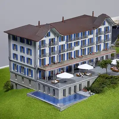 Architekturmodell Villa Honegg